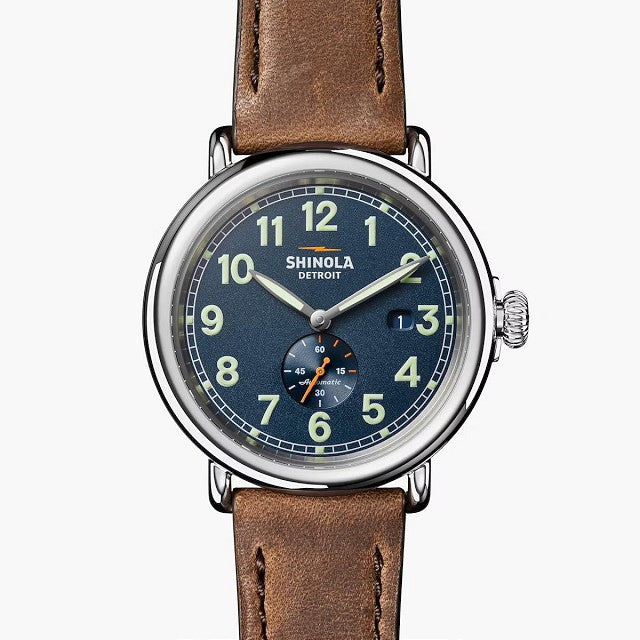 Shinola Runwell Men's 45mm Quartz Watch with Small Seconds-Date S0120266279
