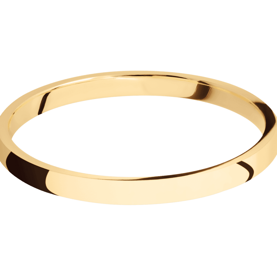 10K Yellow Gold + Polish Finish