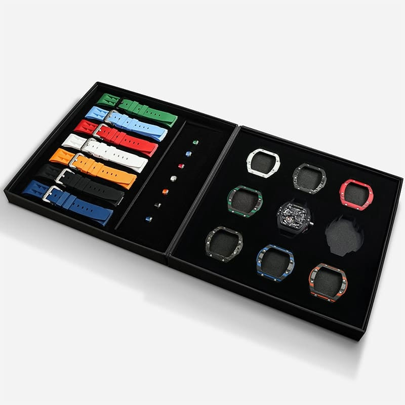 Tsar Bomba Atomic Series Exhibition Dial Automatic with Multifunction 7 interchangable Options TB8218 (1+7) CF-03