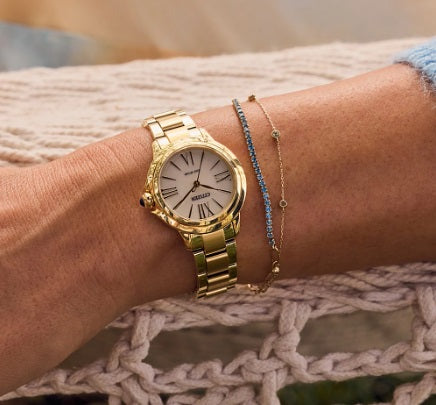 Citizen Citizen L Ceci White Dial Eco-Drive with Hours-Minutes-Seconds EM1162-52A