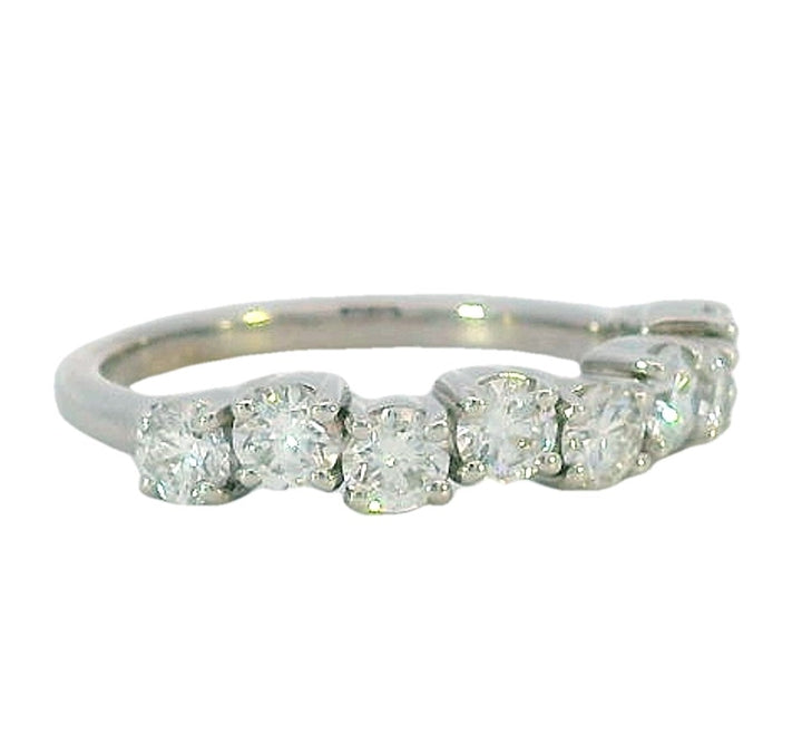 9 Count Diamond Band, 14k Gold