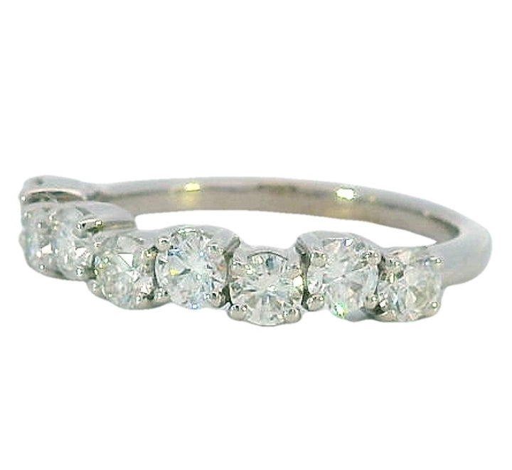 9 Count Diamond Band, 14k Gold