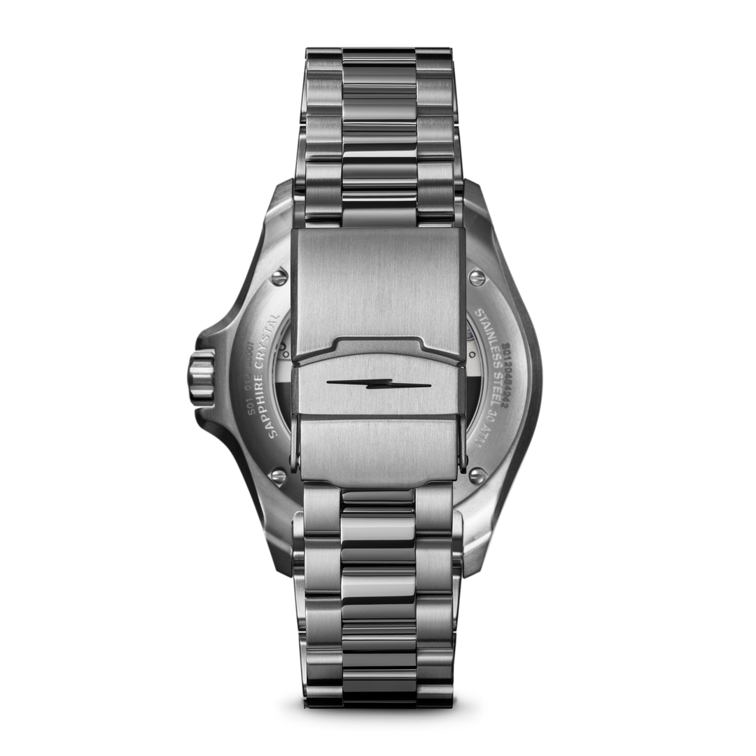 Shinola Lake Huron Monster Men's 39 Automatic Watch Sun Lake Dial with Date S0120484242
