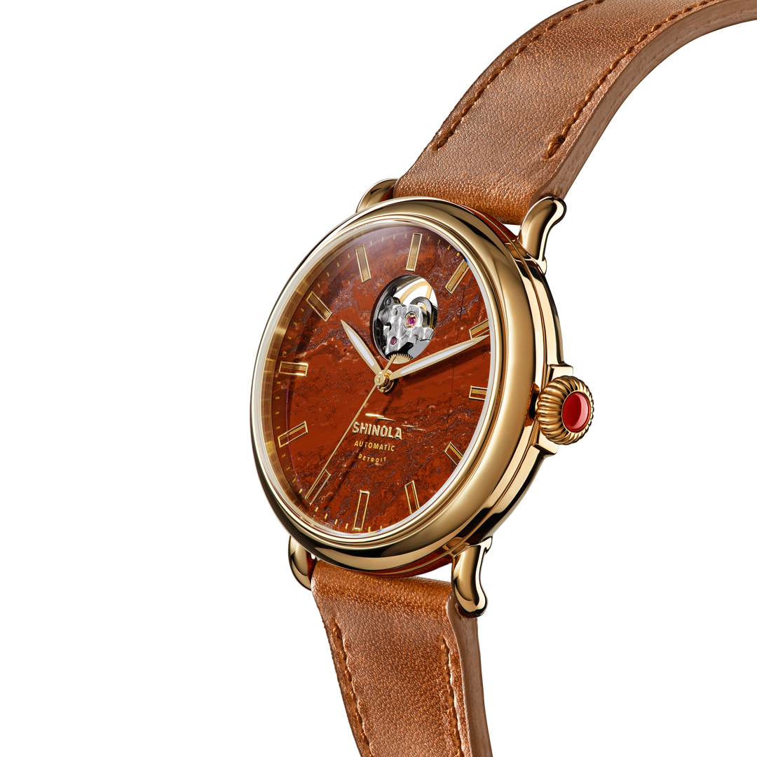 Shinola Gilda Radner Runwell Unisex 39mm Automatic Watch with Hours-Minutes-Seconds S0120492685