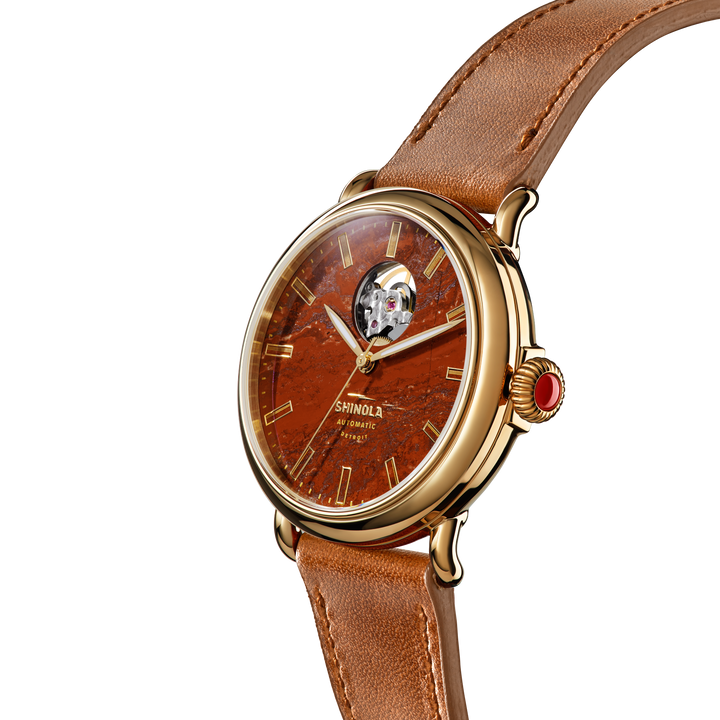 Shinola Gilda Radner Runwell Unisex 39mm Automatic Watch with Hours-Minutes-Seconds S0120492685