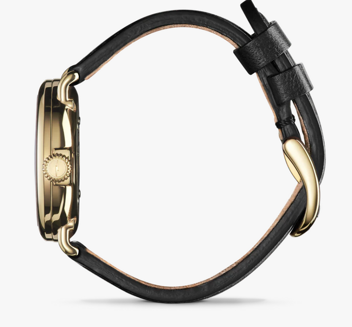 Shinola Black Mother of Pearl Runwell Unisex 36mm Quartz Watch with Hours-Minutes-Date S0120493246