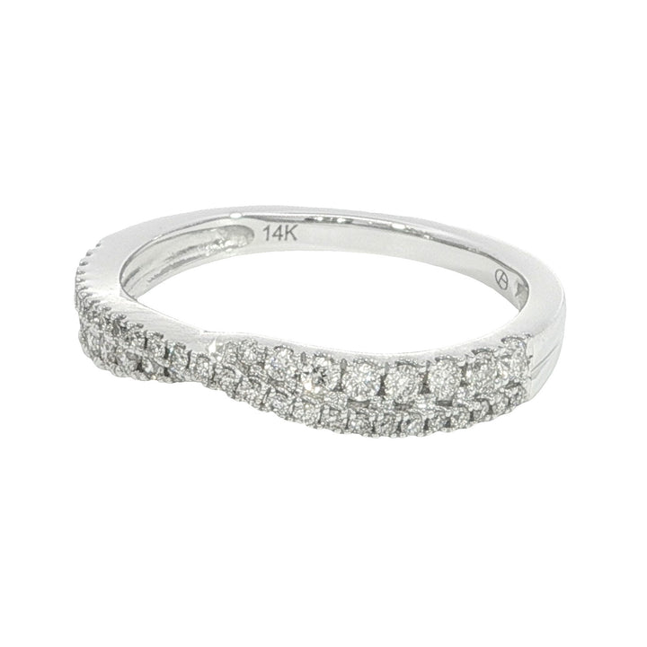 .33ct Diamond Ring, 14k White Gold