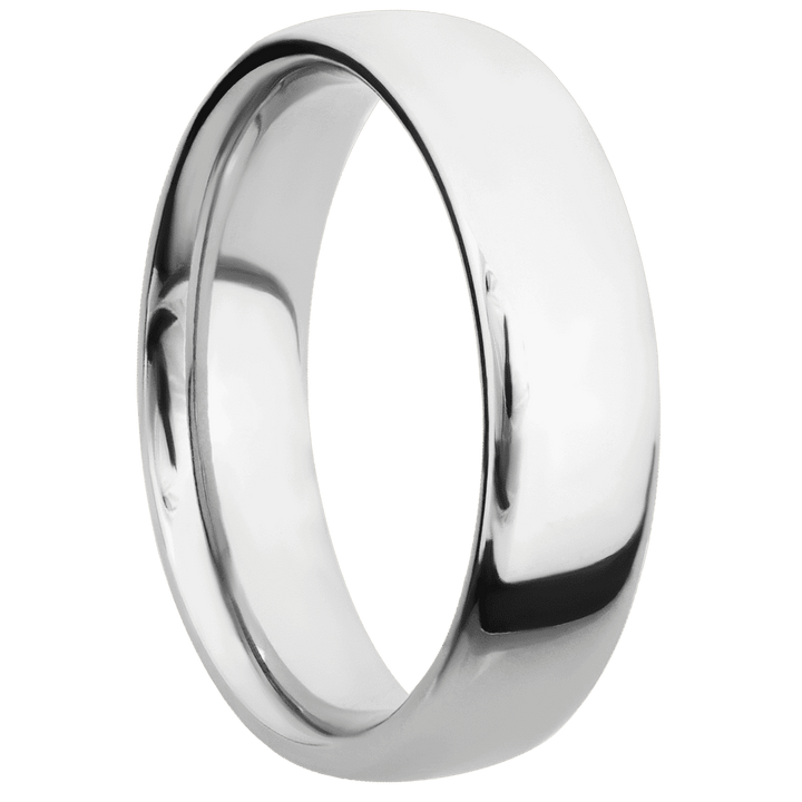 14K White Gold + Polish Finish
