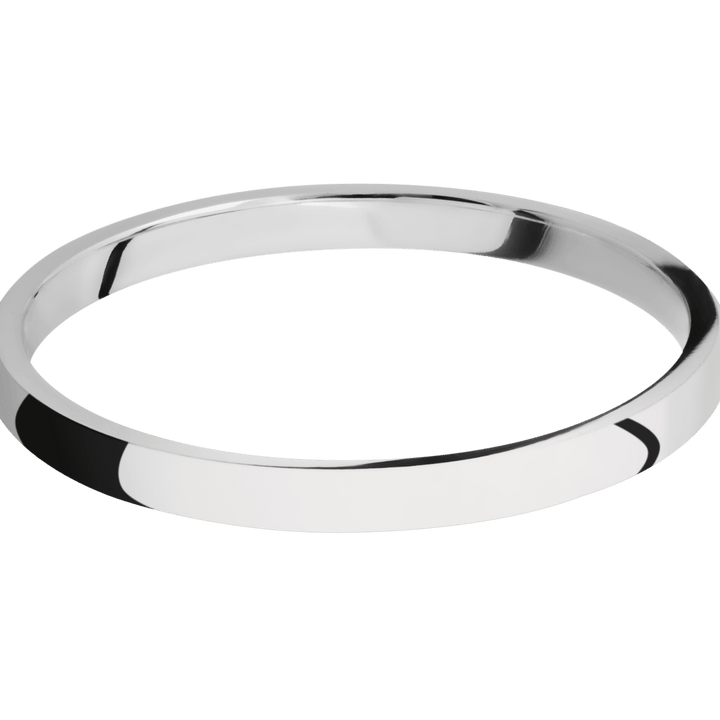 Palladium Silver + Polish Finish