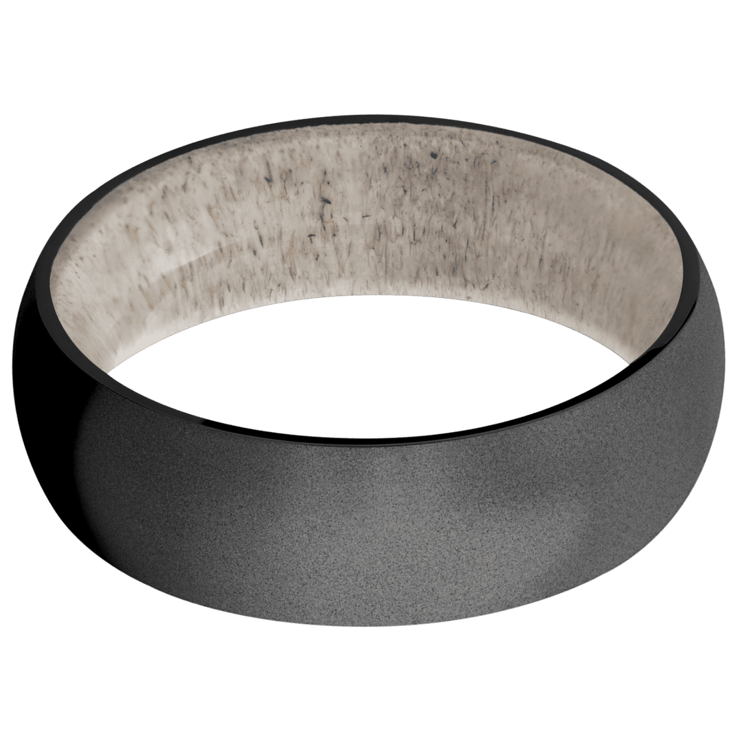 Zirconium + Bead Finish + Antler