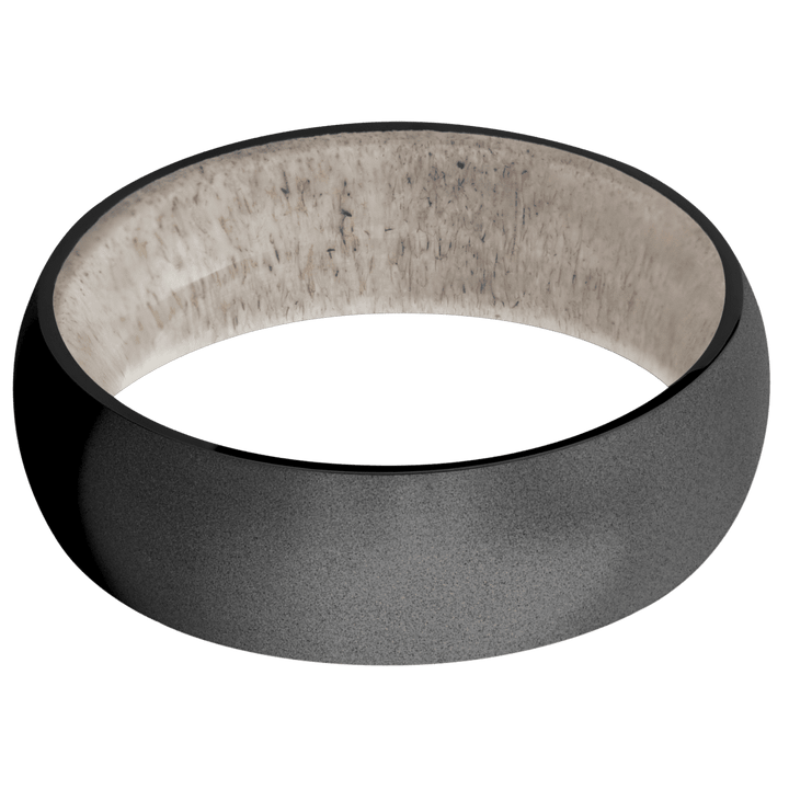 Zirconium + Bead Finish + Antler