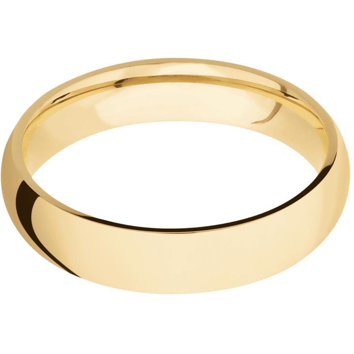 10K Yellow Gold + Polish Finish