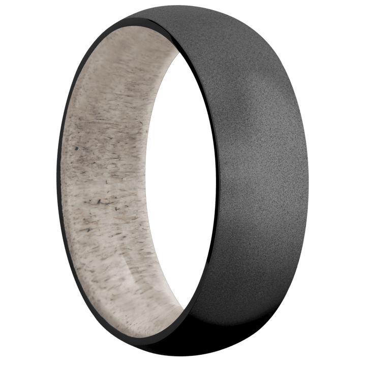 Zirconium + Bead Finish + Antler