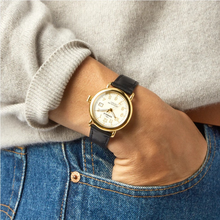 Shinola Runwell Unisex 36mm Quartz Watch with Date S0120308478