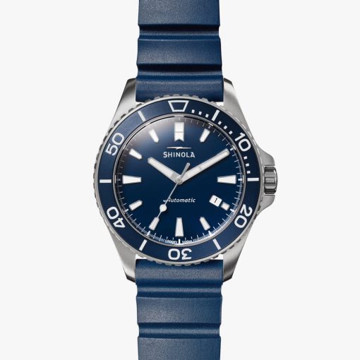 Shinola, Monster Automatic, Watch, Blue Dial