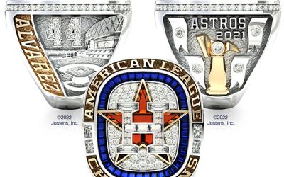 Orange and Blue Sapphires, White Diamonds Tell Story of Astros’ AL Championship