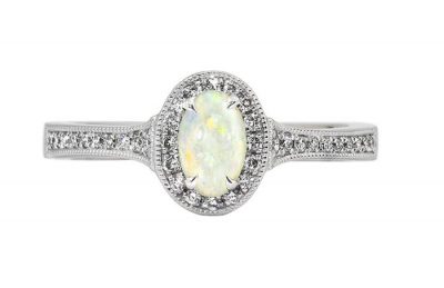 Opal Ring, 14k Gold