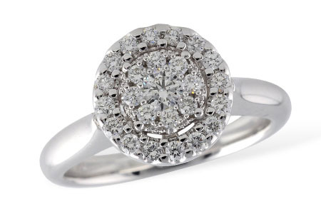 Clusters Style Diamond ring