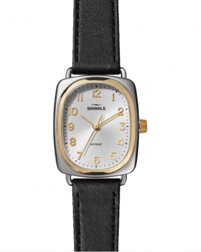 The Bixby 29x34mm, two-tone