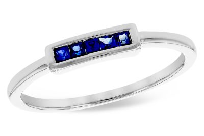 Sapphire Ring, 14k wg